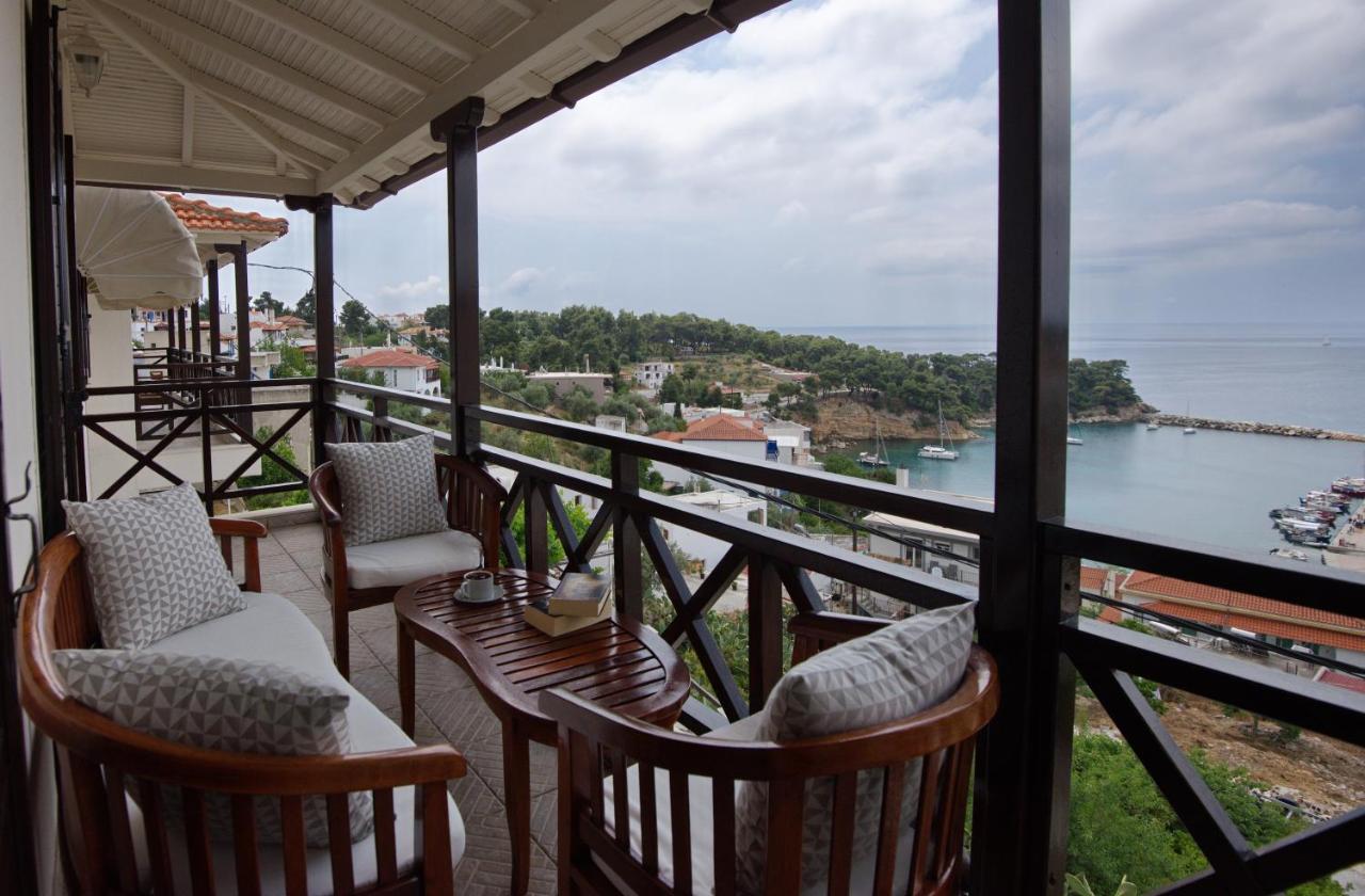 Elpida Apartments Votsi  المظهر الخارجي الصورة